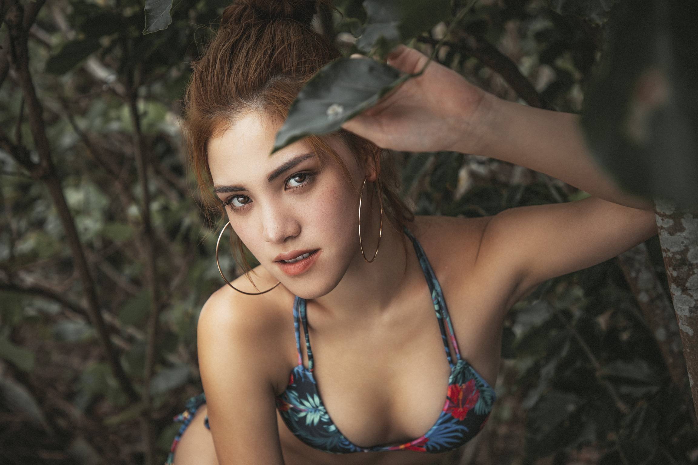 書那娜電子寫真書於3月初發行《混血精靈NANA》寫真， 近日忙著四處宣傳。（微風國際提供）