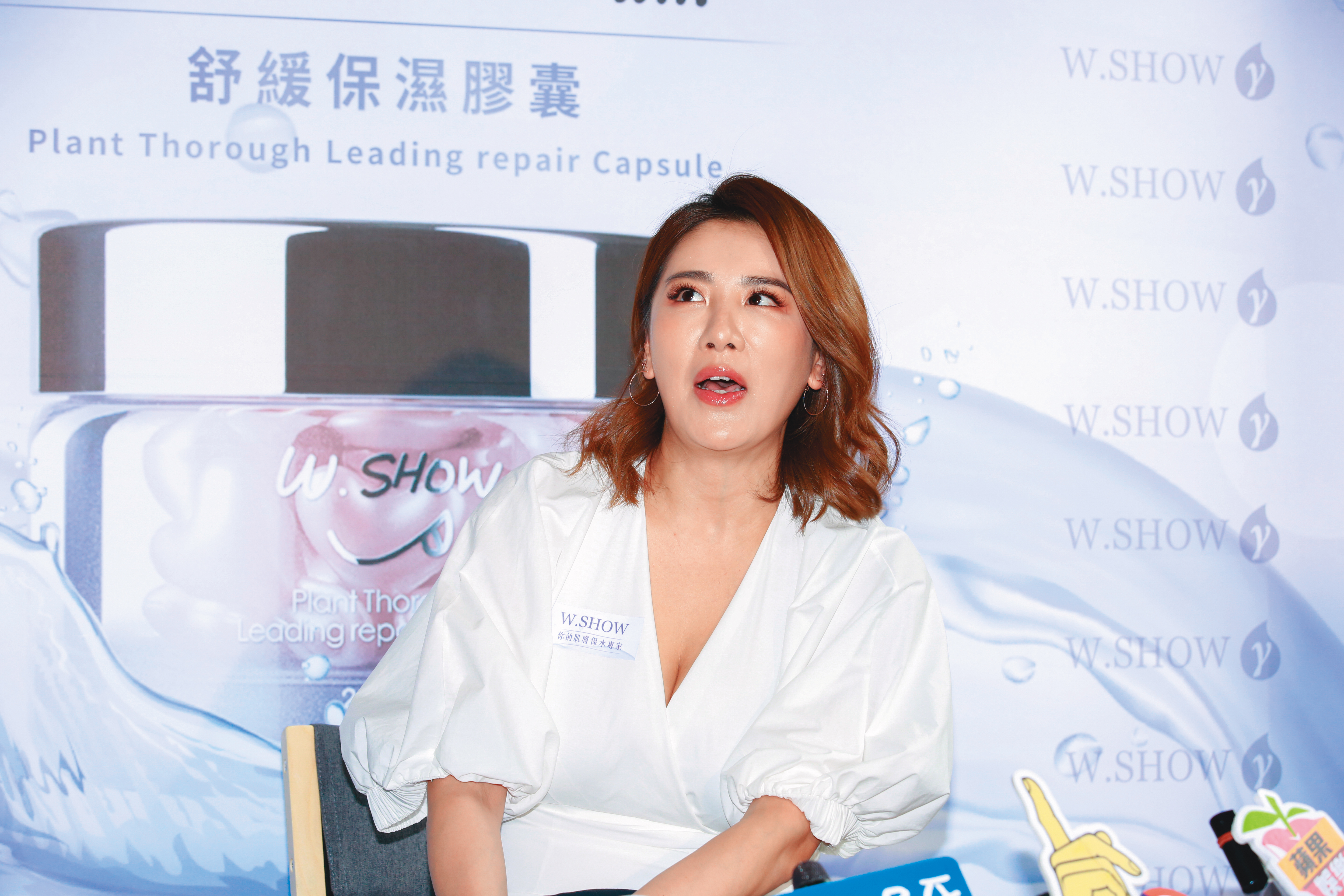 根據攝影記者捕捉的畫面看來，小禎沒臉書上的照片瘦，有些角度更有復腫嫌疑。