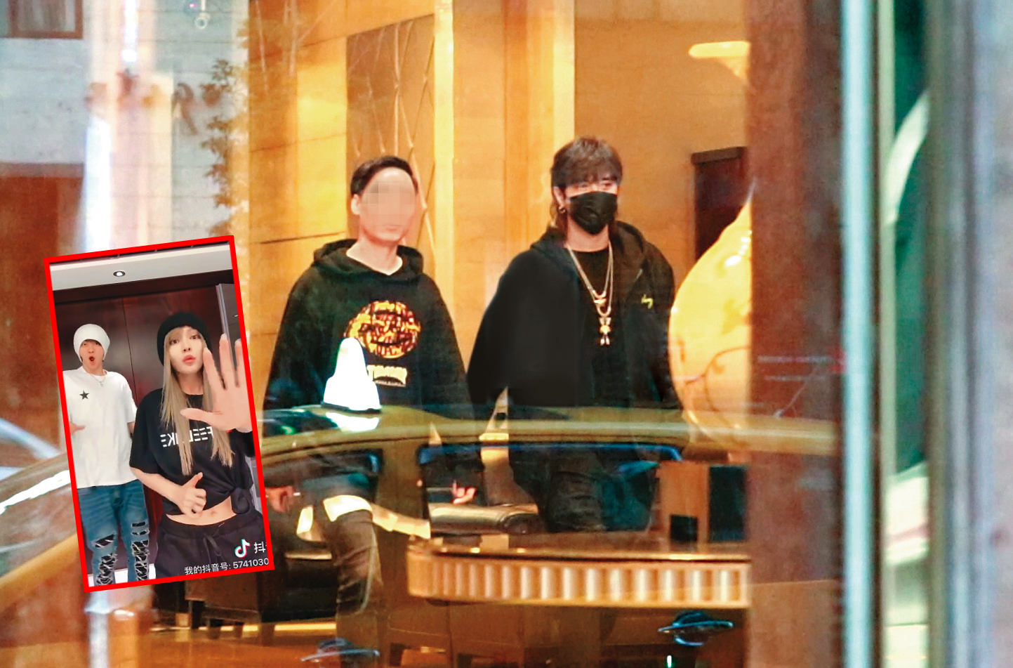 2月26日06：30，小豬在台北的夜生活精彩，跟好友在KTV歡唱到天亮才出來。