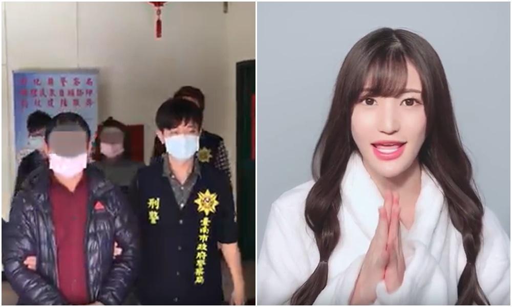 警方逮捕經營盜版AV網站的王嫌等7人,AV女優高橋翔子感謝警方協助。(翻攝畫面)