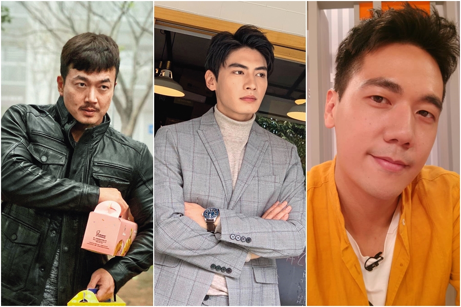 演藝圈常見男星心甘情願當工具人，像是李沛旭（左起）、宋柏緯和惟毅都有先例。（合成圖，翻攝臉書）