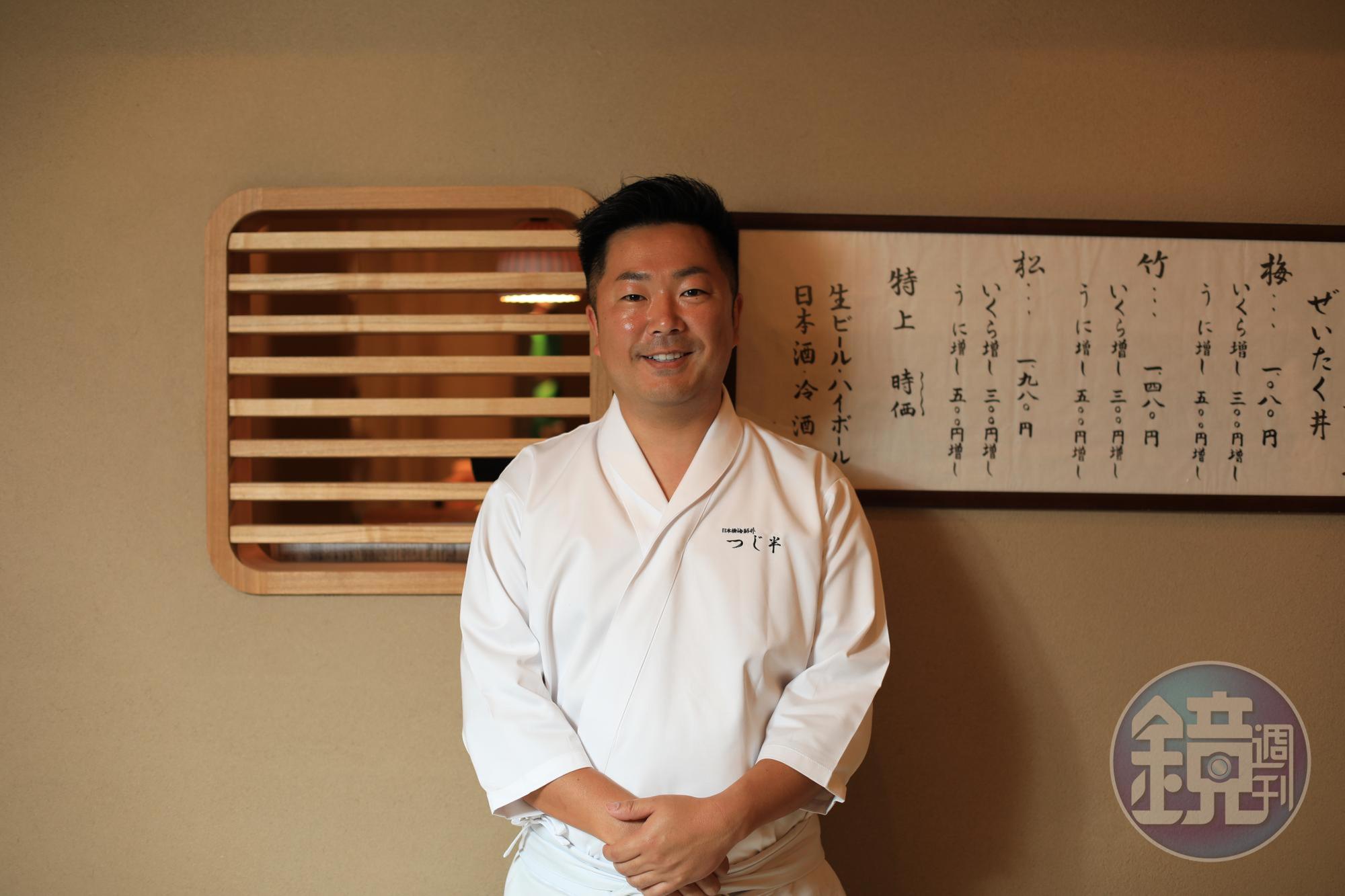 日本社長辻田雄大是沾麵名人,用於茶泡飯的鯛魚高湯也由他精心設計。