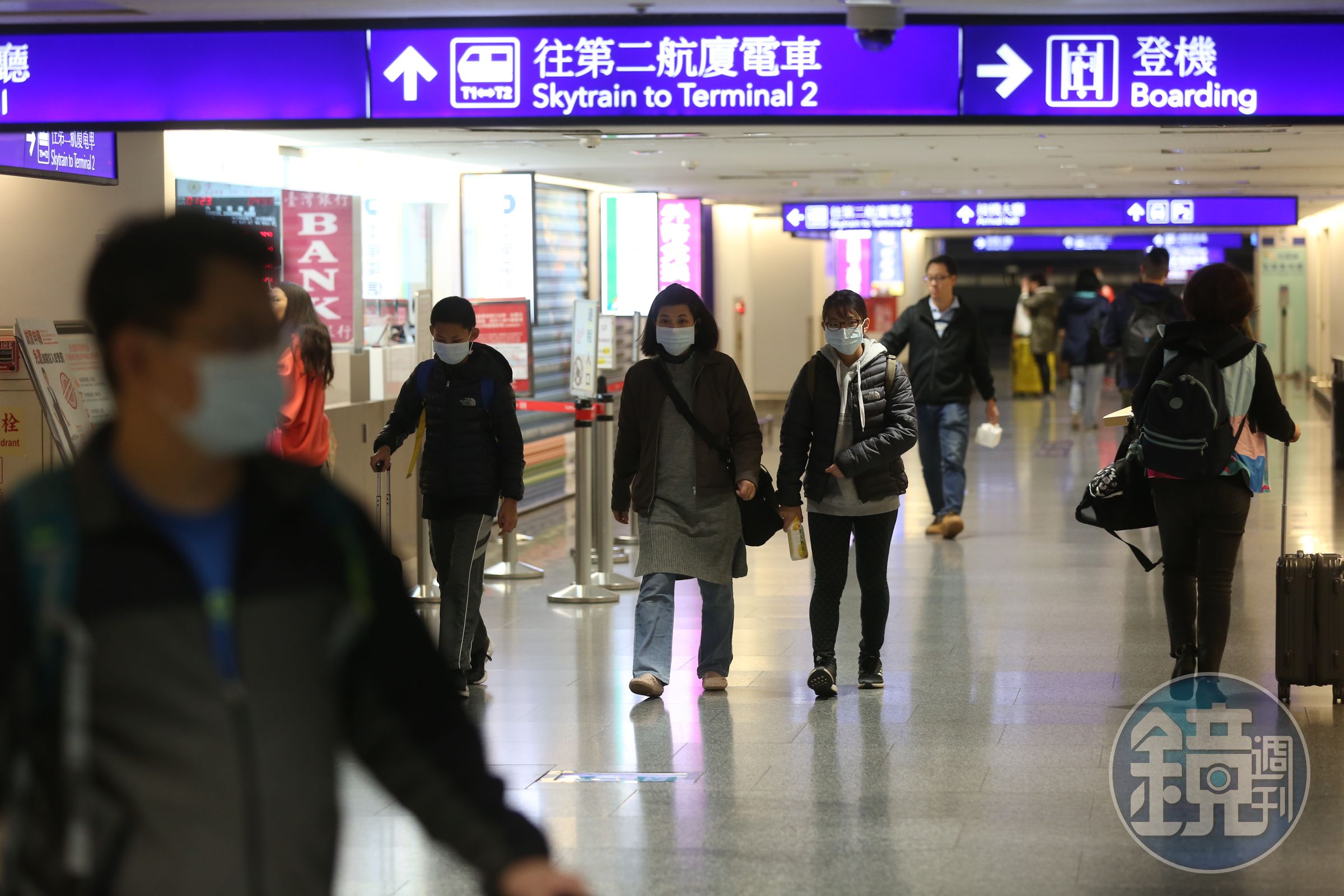 指揮中心宣布明起對外籍人士限制入台，但不包括外籍移工。圖為示意圖，當事人與本新聞無關。