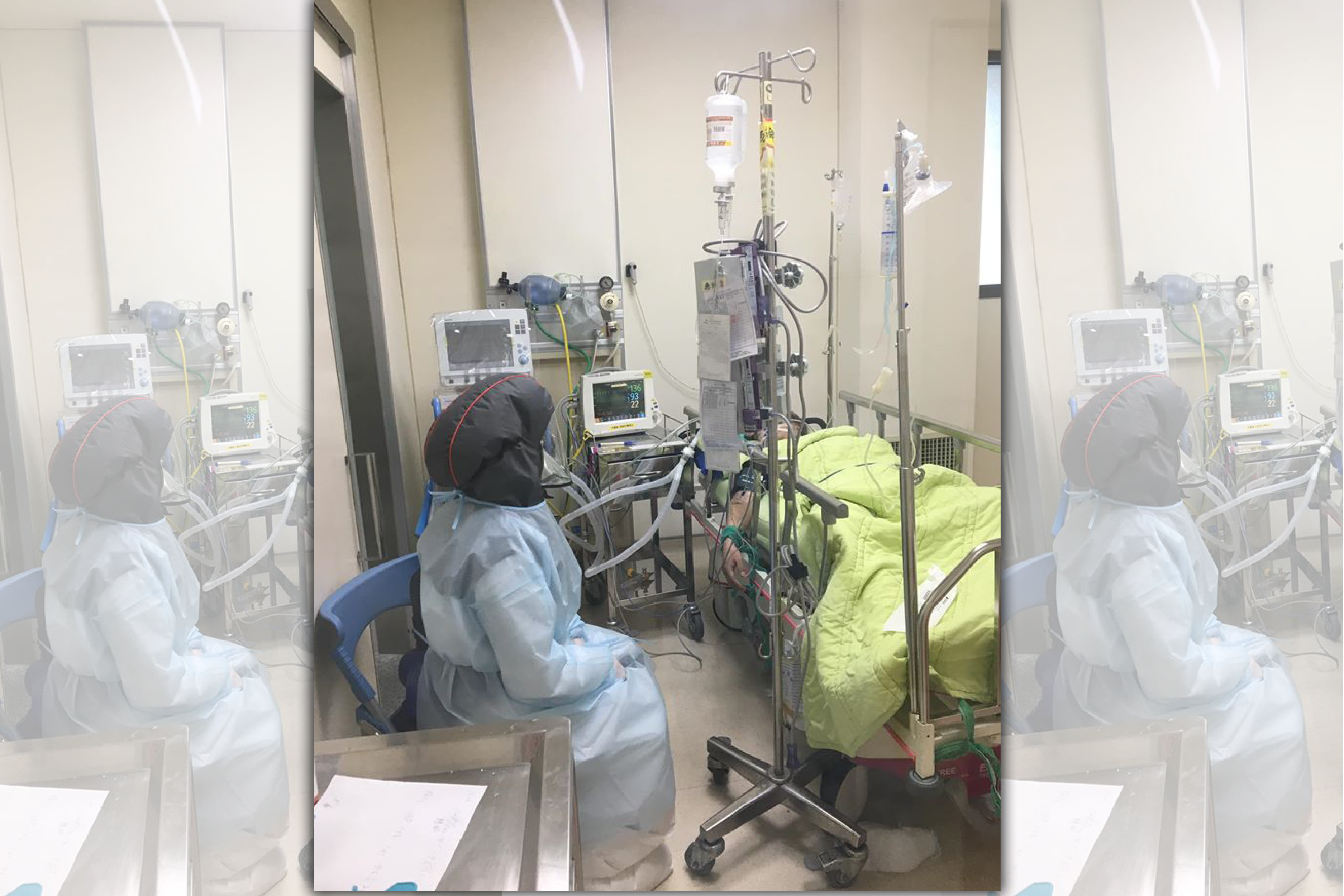 有網友揭開「一線醫療人員的一天」，讓網友感到相當心疼。（翻攝臉書）