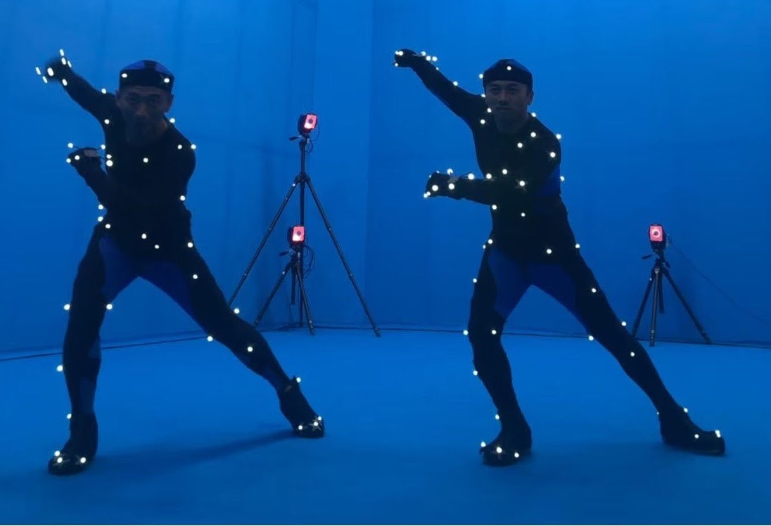 為求表演元素自然，《英雄的英雄》動畫製作前先由演員排練，經動態捕捉後再修改分鏡。（春二蟲創作工作室提供）