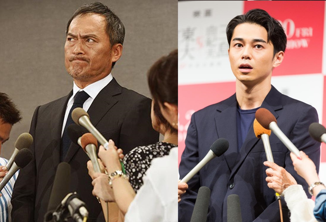 東出昌大挨批跟岳父渡邊謙的渣度有得拚。（翻攝網路）