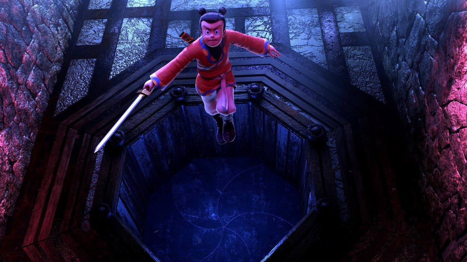 3D動畫《英雄的英雄》以新技術、新形式，重現半世紀前出版的漫畫《諸葛四郎》。（童年漫畫提供）