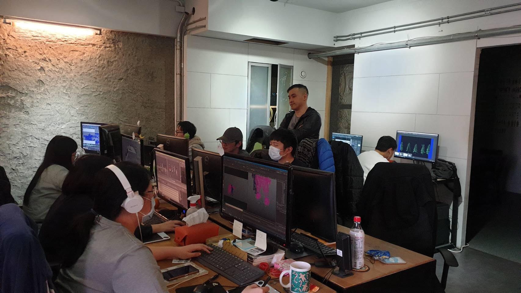 《英雄的英雄》製作團隊逾30人，費時3個月打造諸葛四郎的3D建模雕刻細節、還原漫畫中角色的各樣表情。（童年漫畫提供）