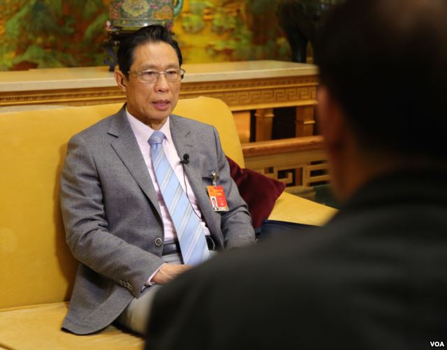 中國傳染病專家鐘南山強調新冠肺炎疫情終結關鍵還是生產出有效疫苗。（WIKI）