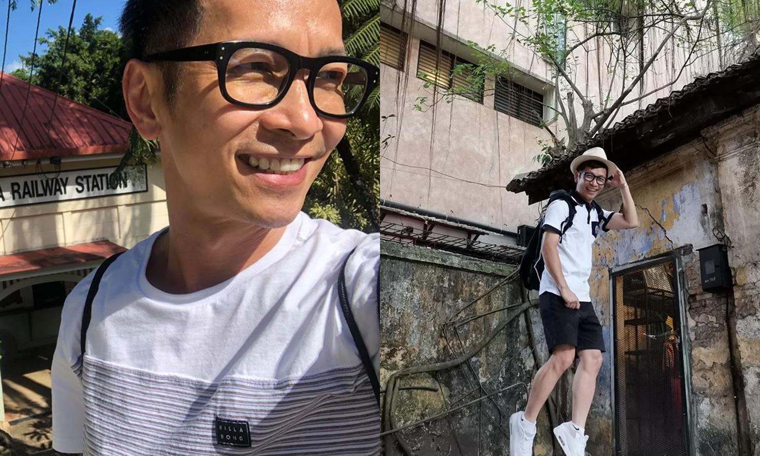 張智成透露自己正在家自我隔離，不過也找了網路醫生診斷，只是上呼吸道感染。（翻攝自張智成臉書）