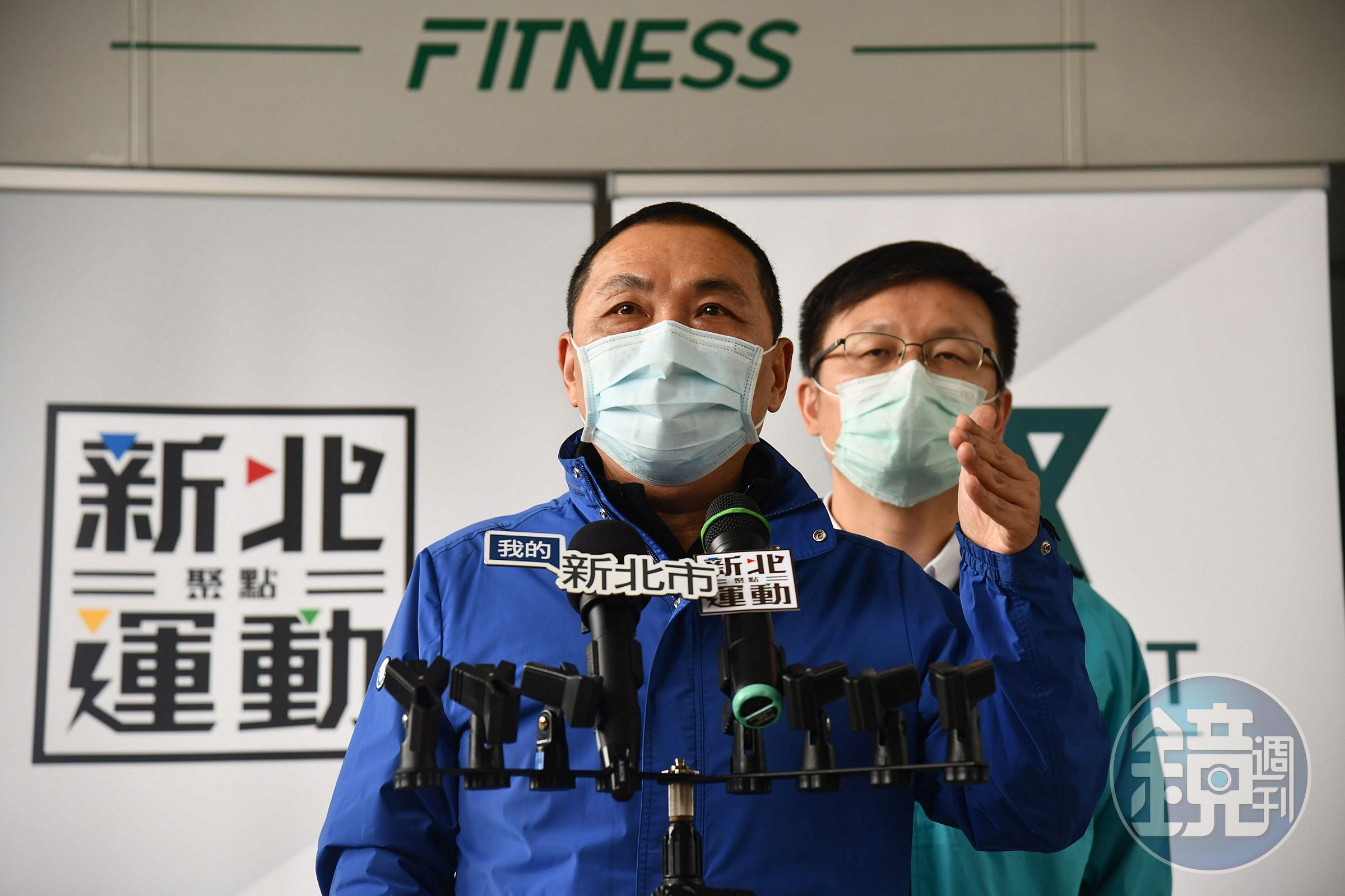 面對新冠疫情延燒，新北市長侯友宜宣布所轄各封閉場館休館2週。（翻攝畫面）