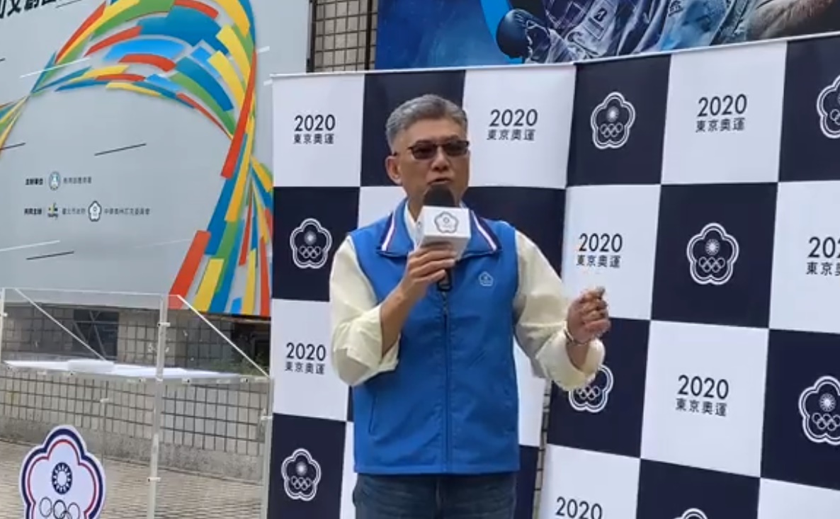 中華奧會召開記者會宣布東京奧運如期舉行。（翻攝自中華奧會臉書）