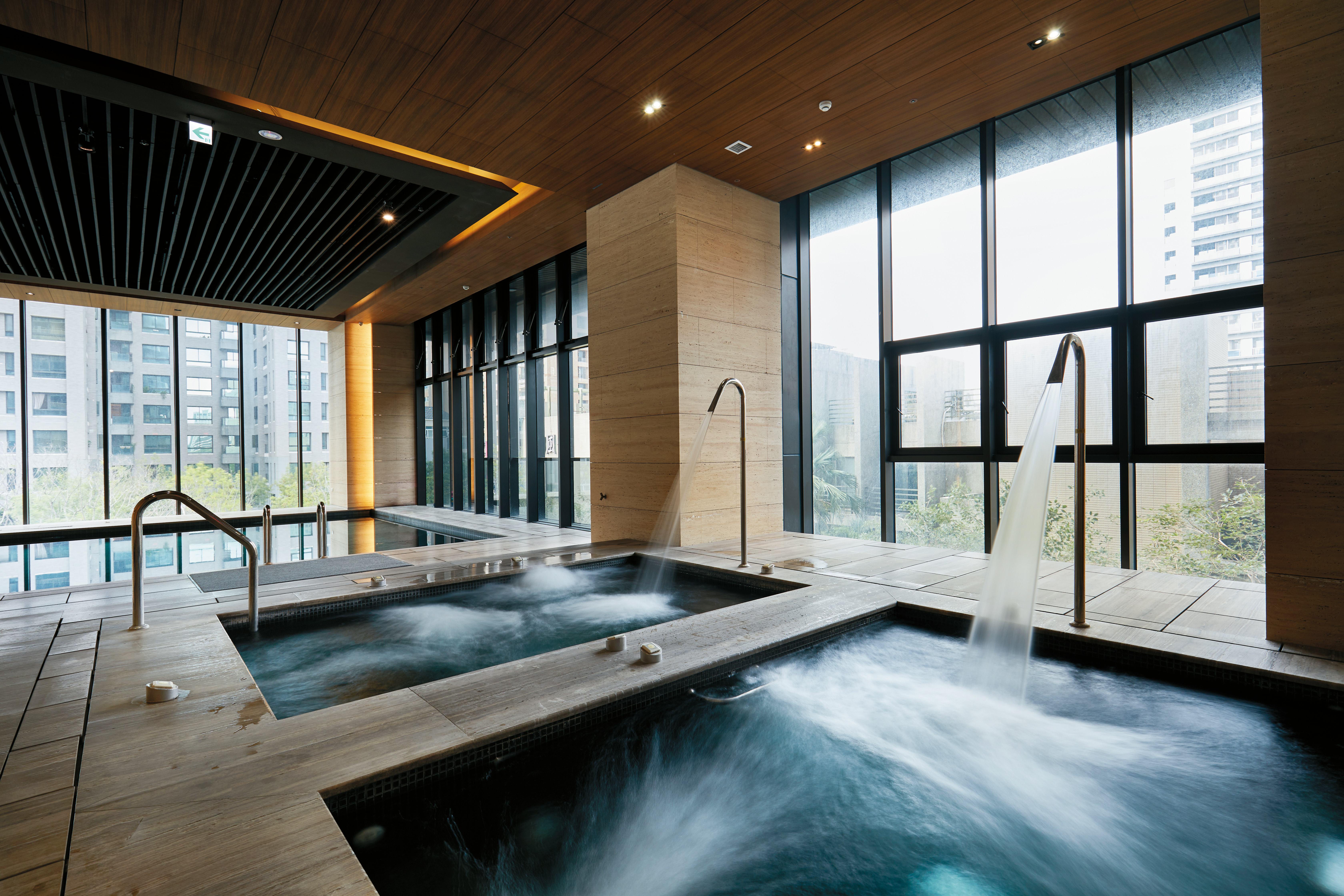 公設規劃專屬SPA，不用出家門也能享受頂級養身體驗。