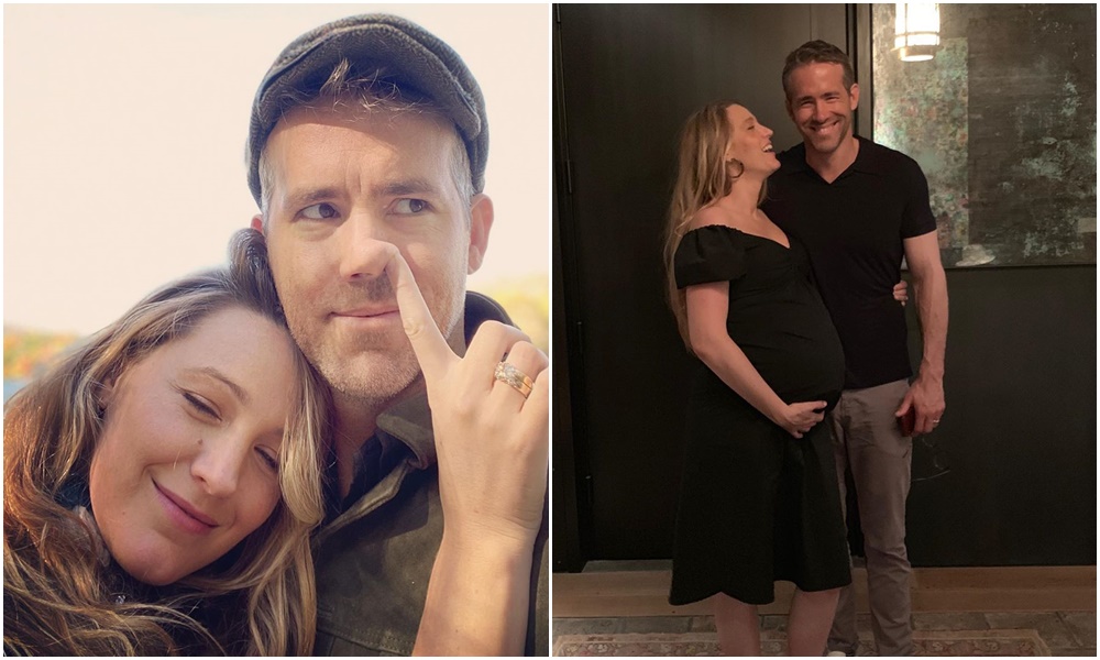 好萊塢銀色夫妻檔死侍萊恩雷諾斯、花邊教主布萊克萊福利共同捐100萬美元幫助弱勢度過疫情。（翻攝自vancityreynolds、blakelively Instagram）