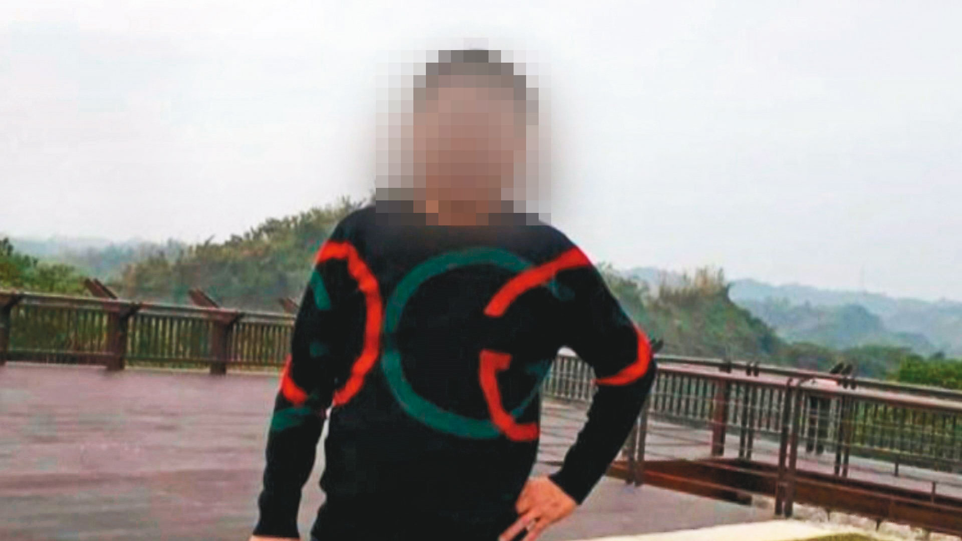 死者郭慶宏身形高壯，遇害時46歲。（翻攝畫面）