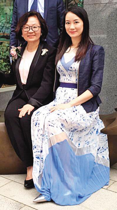公廣集團董事長陳郁秀(左)的女兒盧佳君(右)是台灣知名小提琴家,擁有完美學經歷,但吳正己卻不附任何理由,駁回表藝所預計招聘她的員額申請。(本刊資料照)