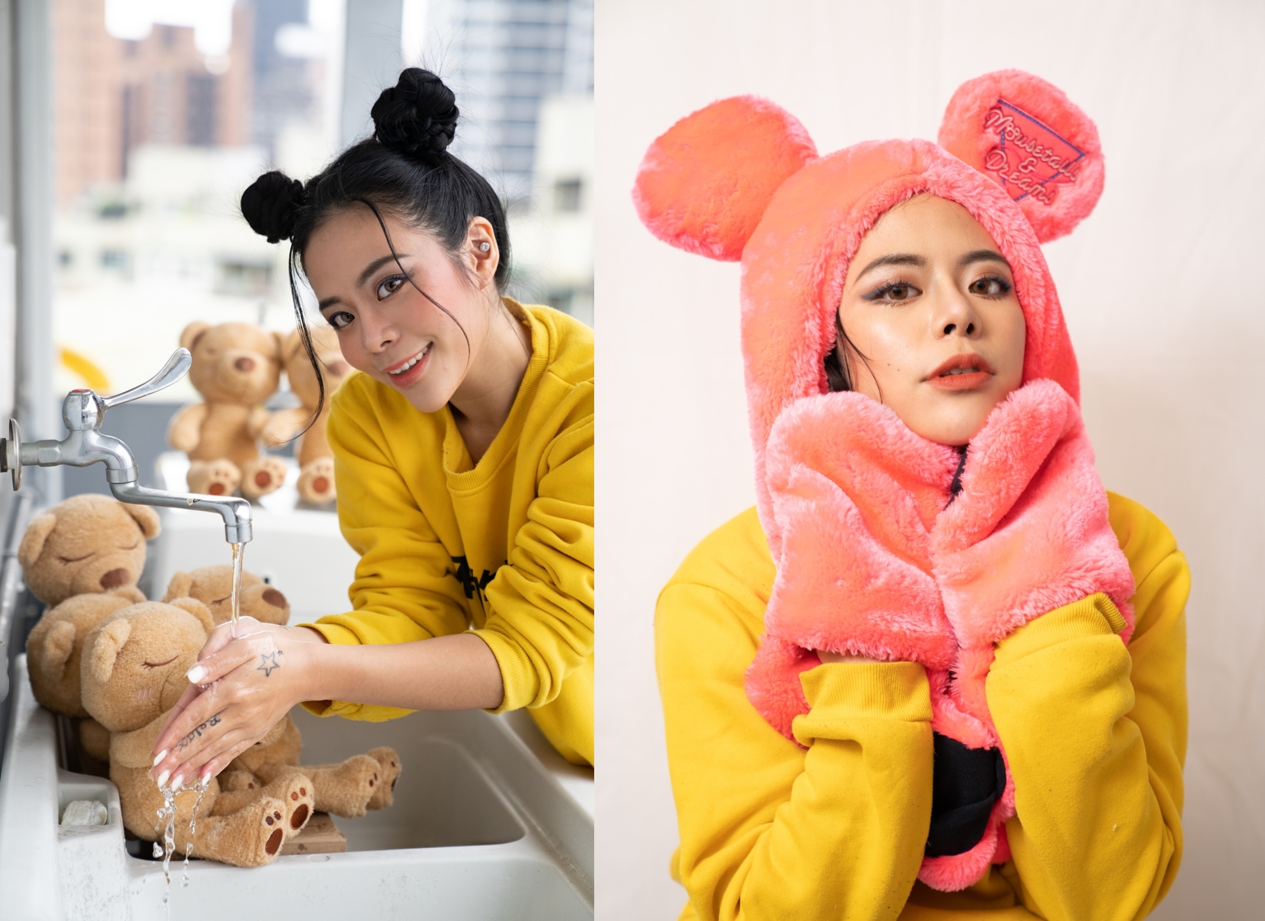 歌壇新人用36小時完成〈洗手歌〉，號召大家一起抗疫。（聲達科技音樂）