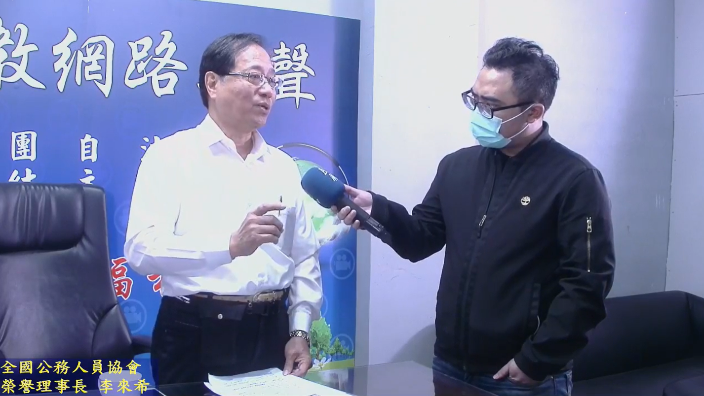 李來希23日上午未到案，自行接受媒體採訪。（翻攝自李來希臉書）