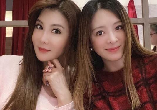 楊麗菁與劉真情同姊妹，兩人有20年的交情。（翻攝自楊麗菁臉書）
