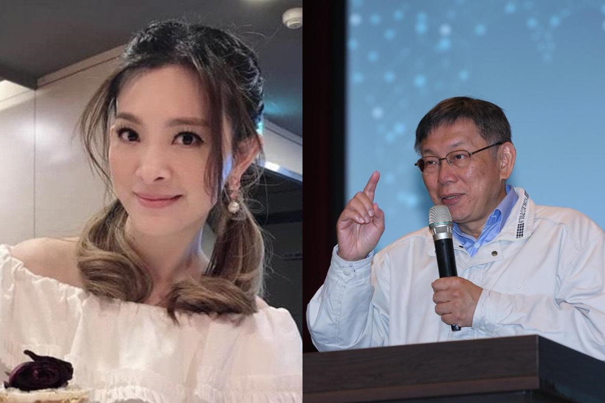 吳宗憲透露台北市長柯文哲曾到醫院探視劉真。（左圖為翻攝自劉真臉書，右圖為資料照）