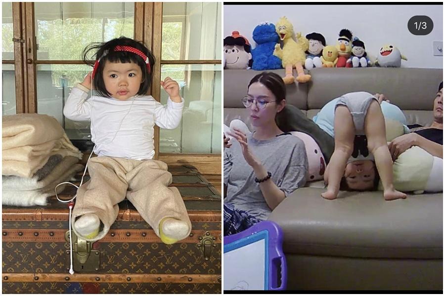李璨琛女兒李元元的IG目前已有13萬粉絲,活潑可愛的模樣累積不少粉絲。(翻攝自Lucy.is.good IG)