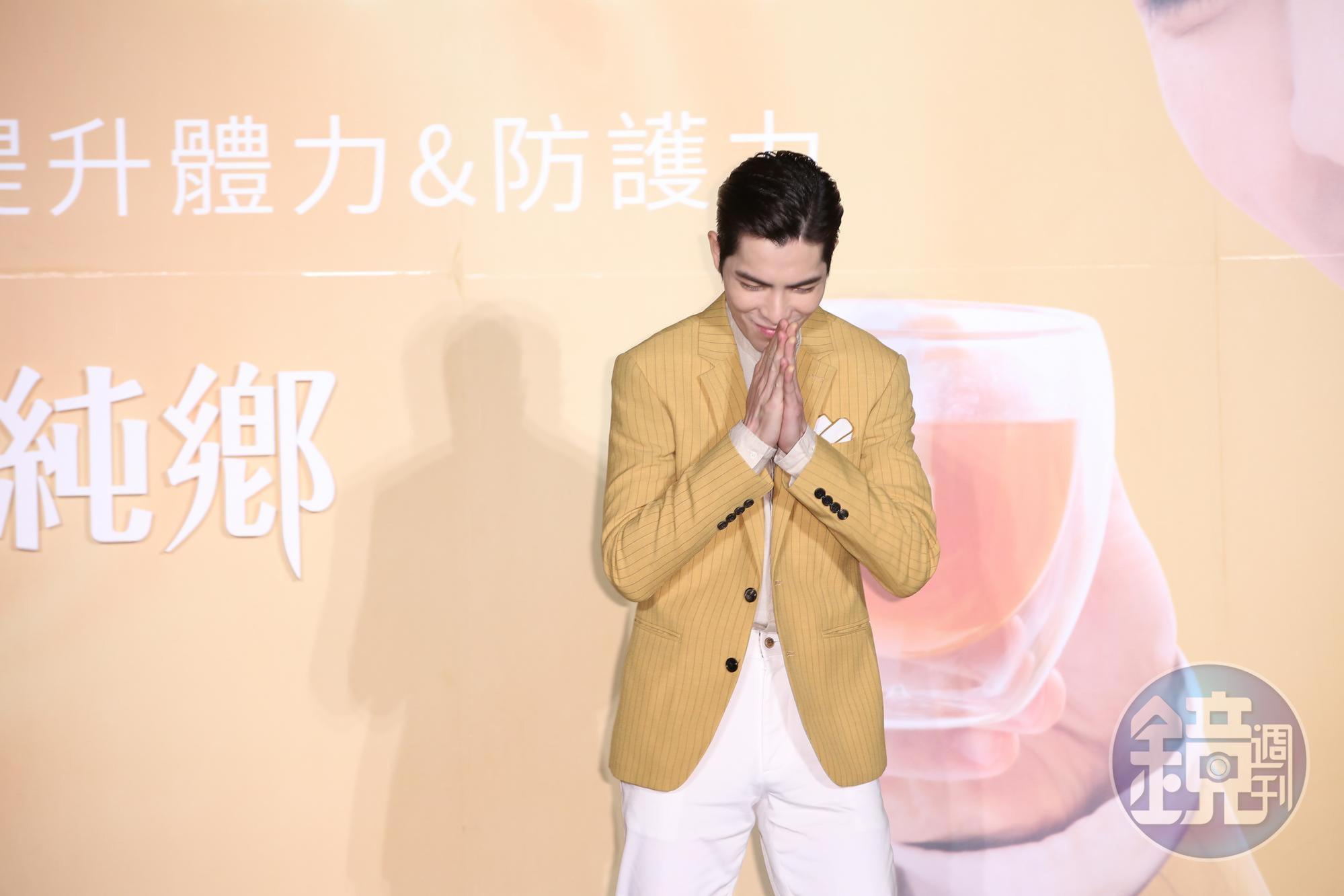 蕭敬騰對劉真的離世,充滿感傷。