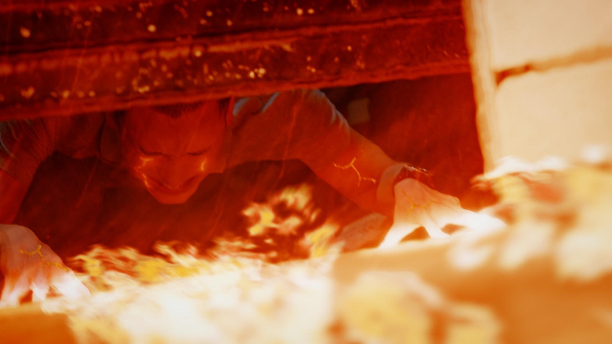 奇幻戲劇《妖怪人間》取材自台灣民間傳說，並運用豐富的視效，呈現人、妖共處的詭譎氣氛。（世界柔軟提供）