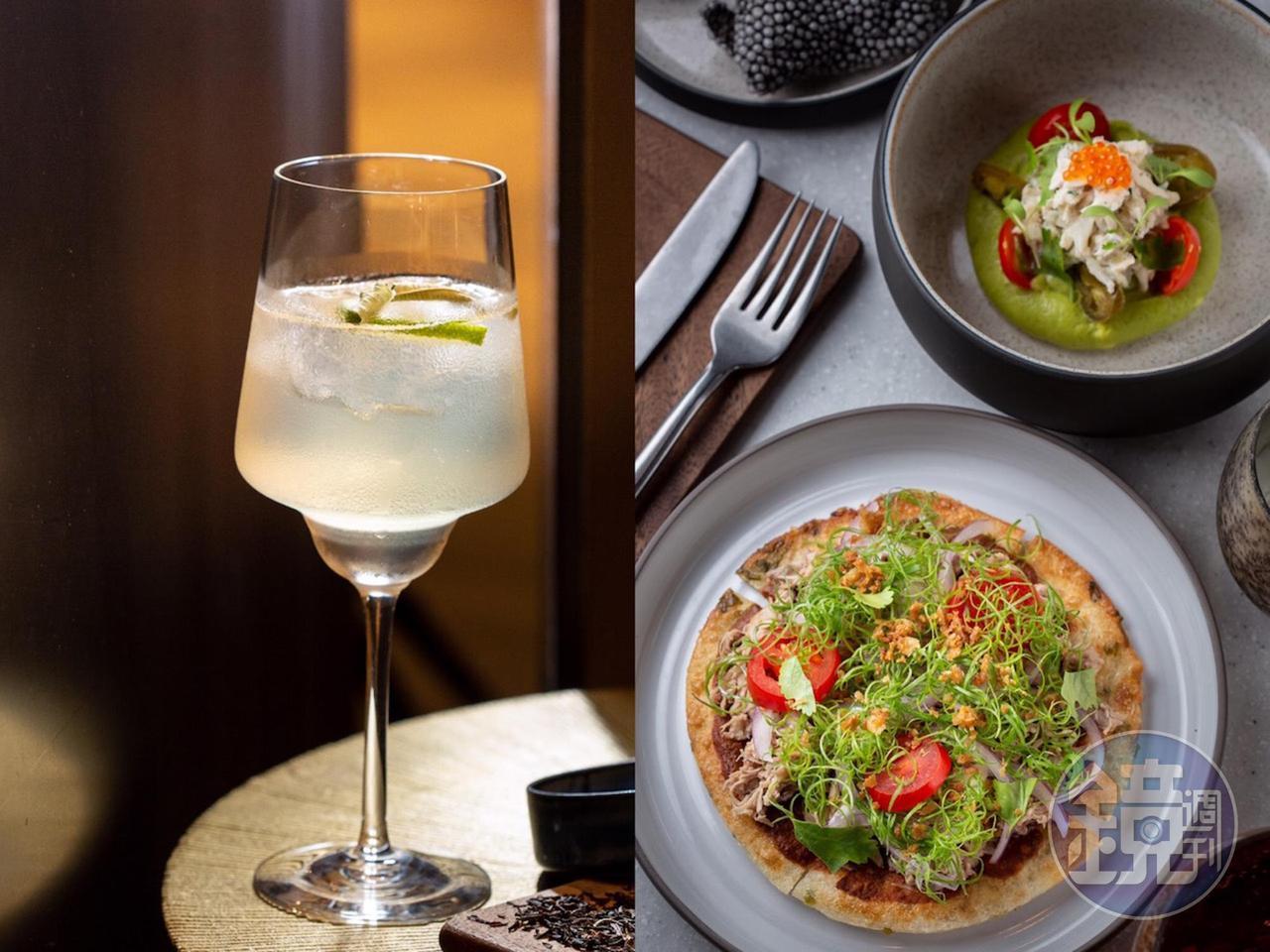 「瑪黑餐酒」午餐、午茶時段也提供調酒,午後微醺迷人正好。