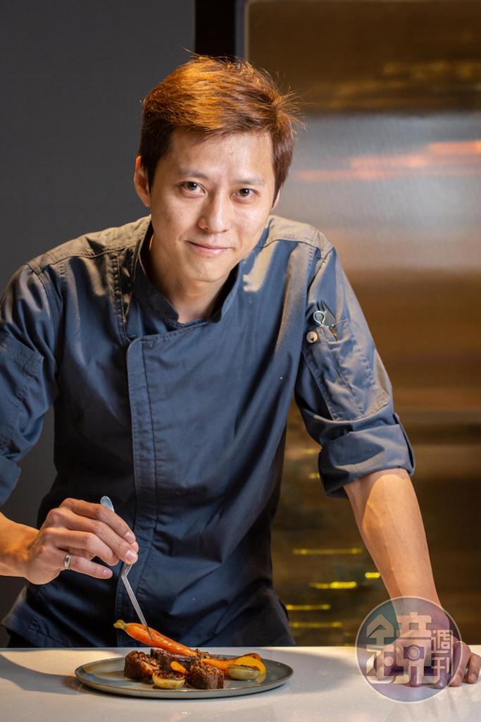 主廚葉鎮宇(Eden)擅長在西式料理中融合台式元素。
