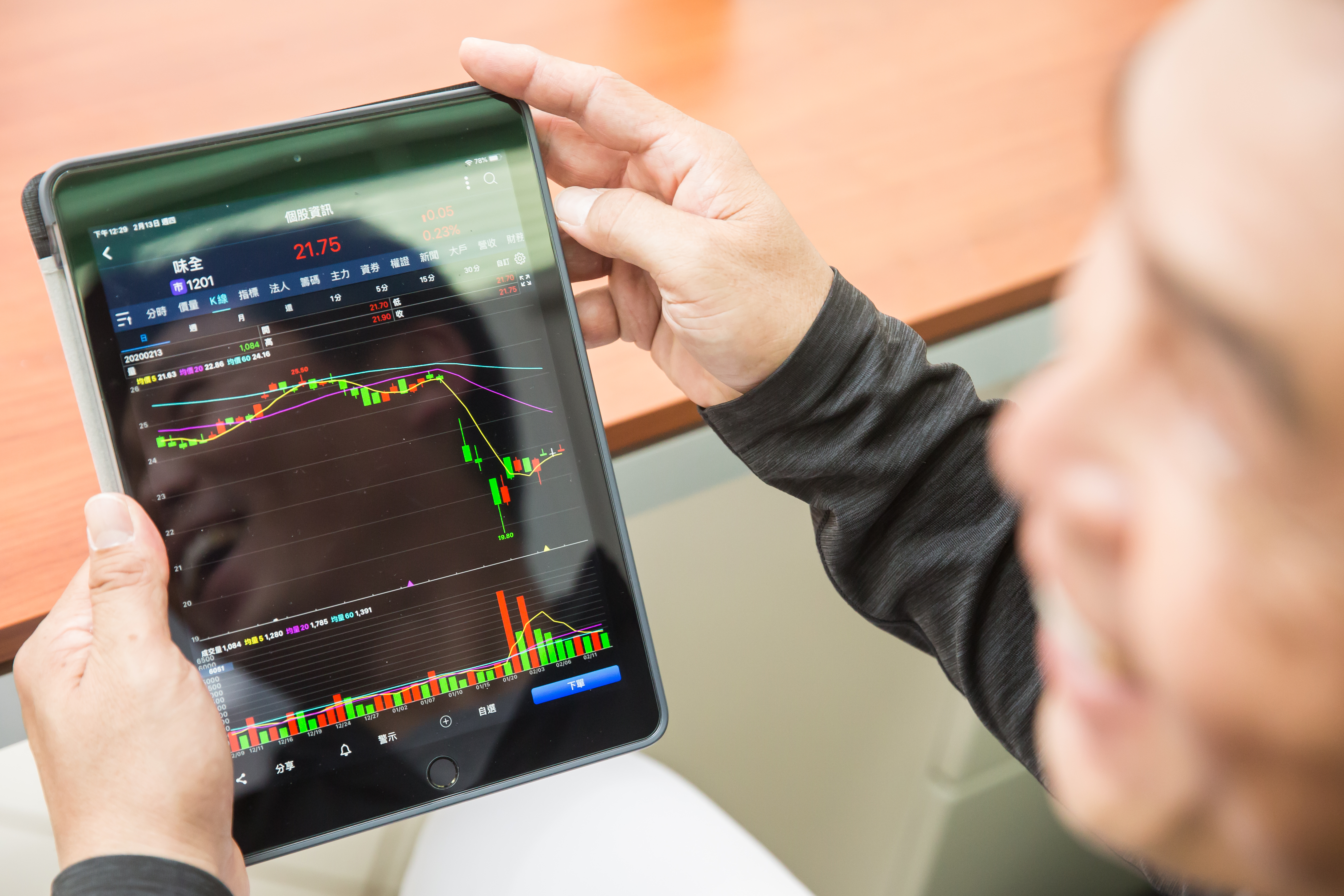 中職球隊有企業支持，葉君璋對其股價有獨到評價標準。