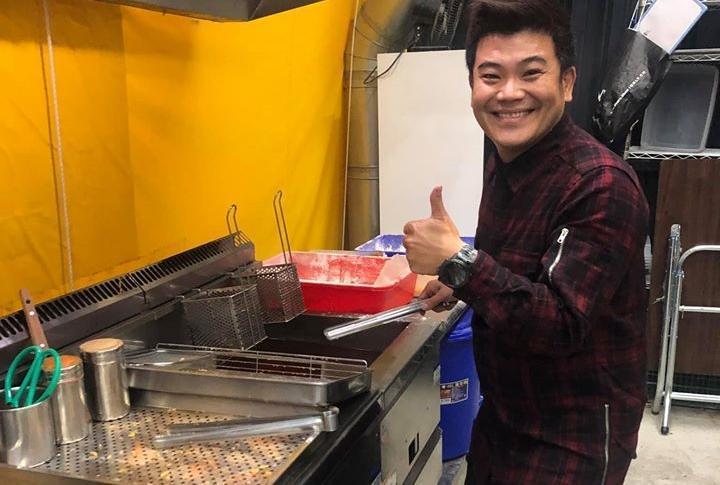 馬國畢經營副業相當不順,繼手搖店後,炸雞店也收攤。(翻攝自馬國畢臉書)