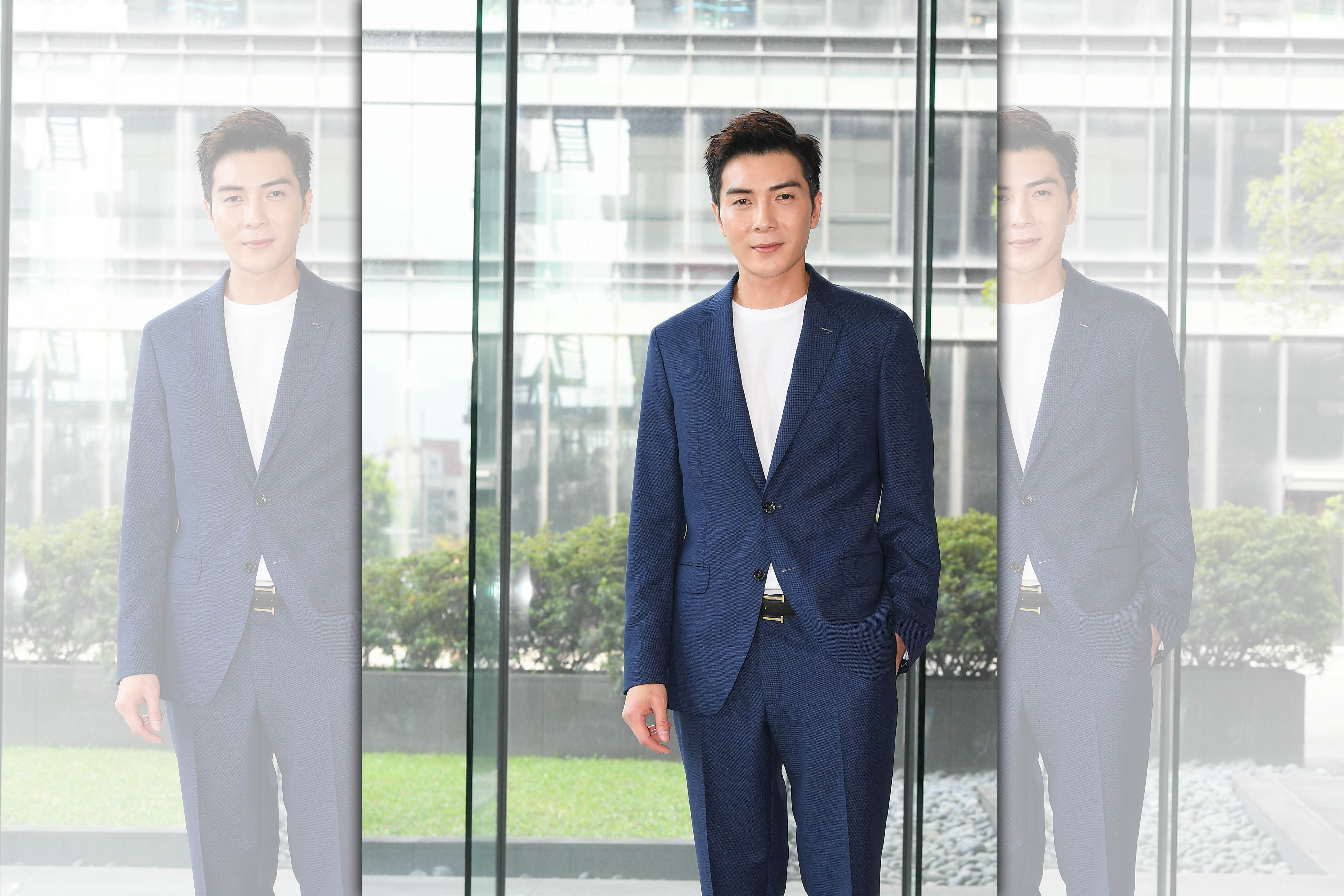 大馬男星江可德來台發展，卻因武漢肺炎無法回家掃墓。（三立提供）