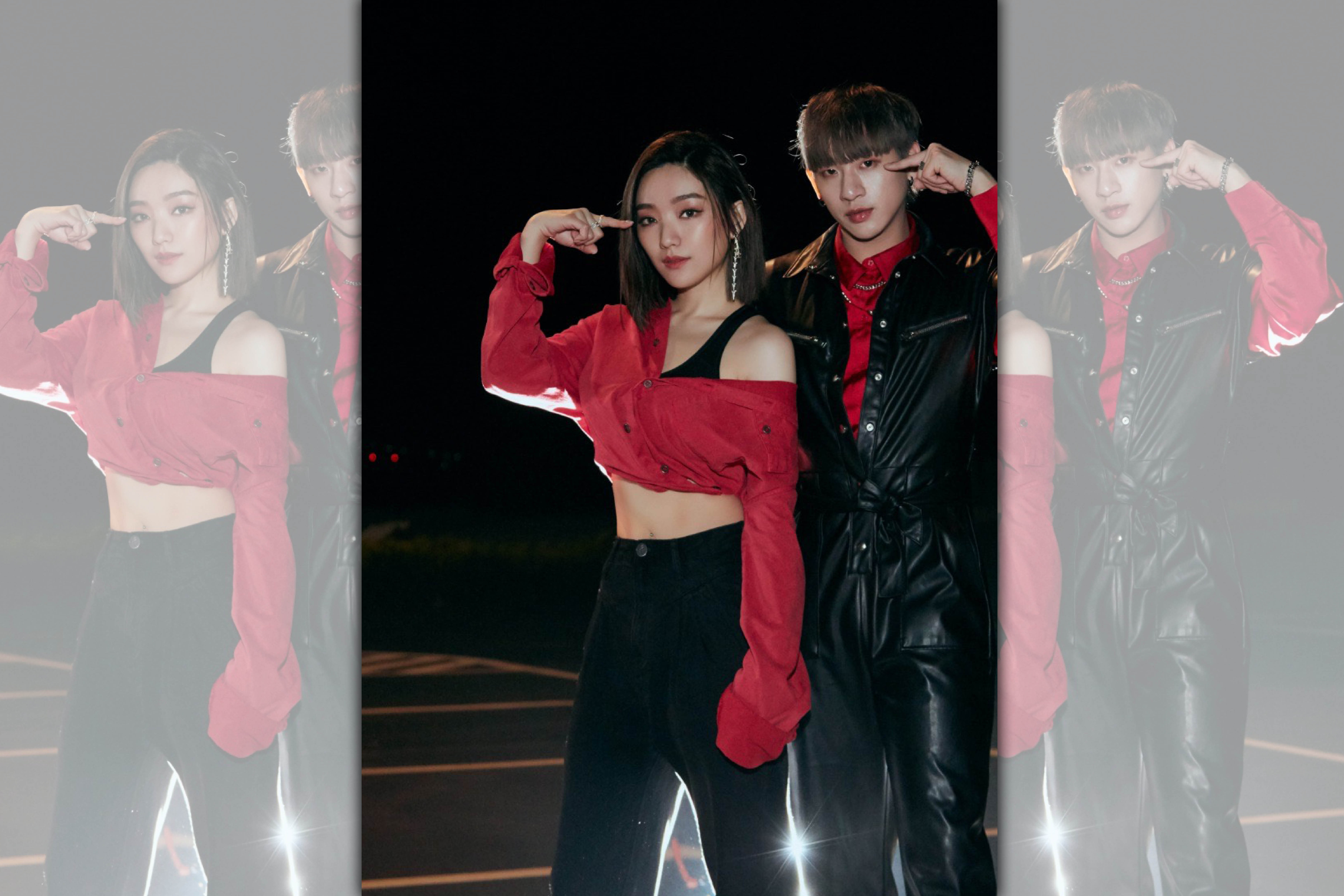 閻奕格全英文單曲〈Please don’t cry〉邀來網紅嘻小瓜編舞，展現動感的一面。（華研國際提供）