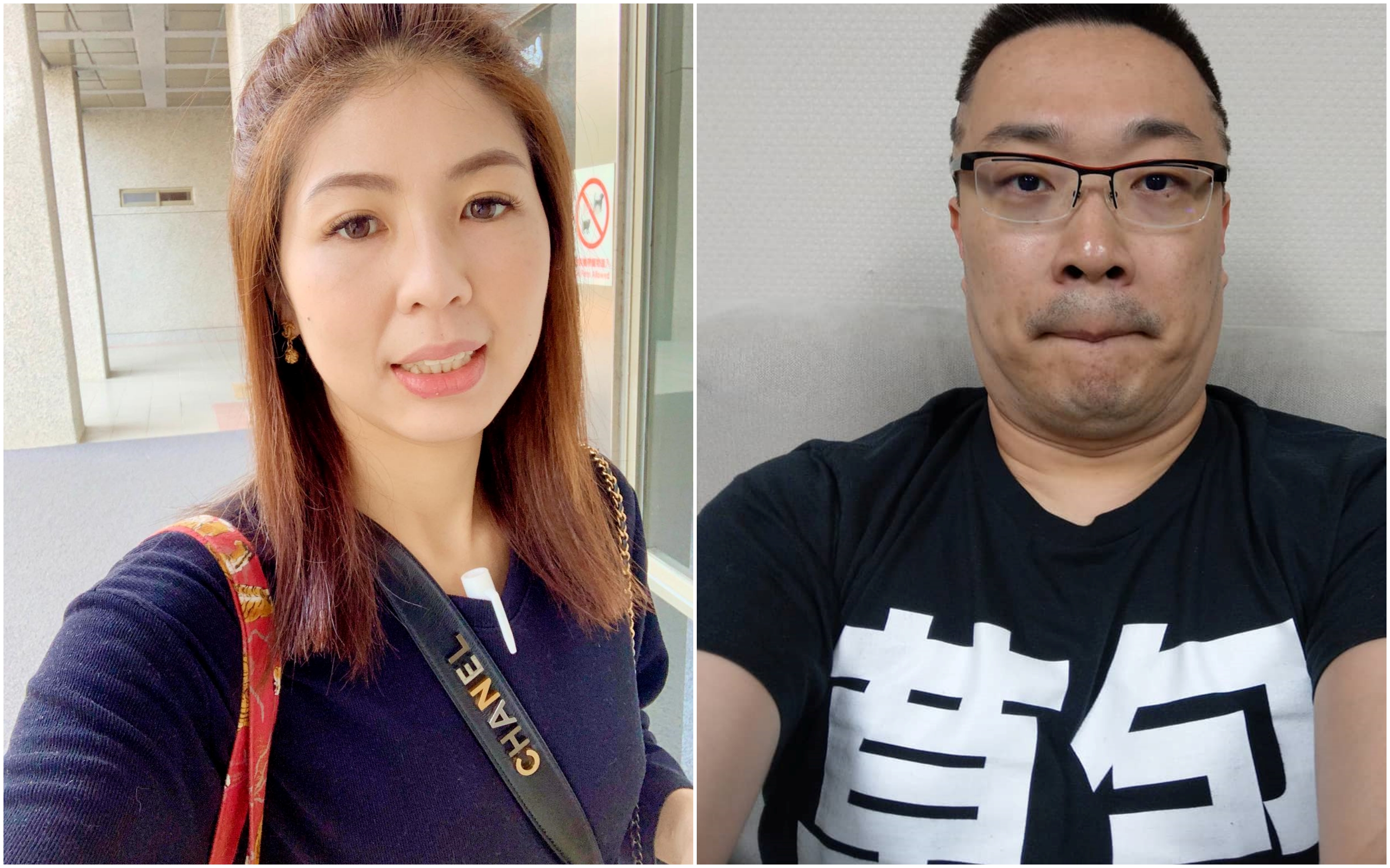 針對英國情侶抱怨隔離所「像監獄」,朱學恒與李怡貞律師接連開砲。(翻攝朱學恒、李怡貞臉書)