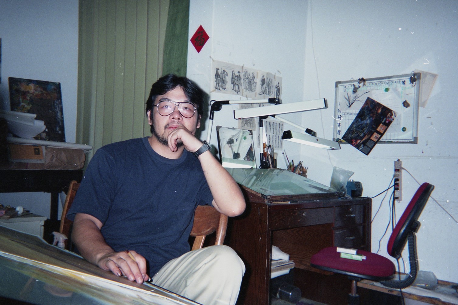 鄭問的電影紀錄片《千年一問》已低調籌備兩年，如今在後製和上映的部分遭遇資金困境，期盼獲得群眾集資支持。（牽猴子提供）