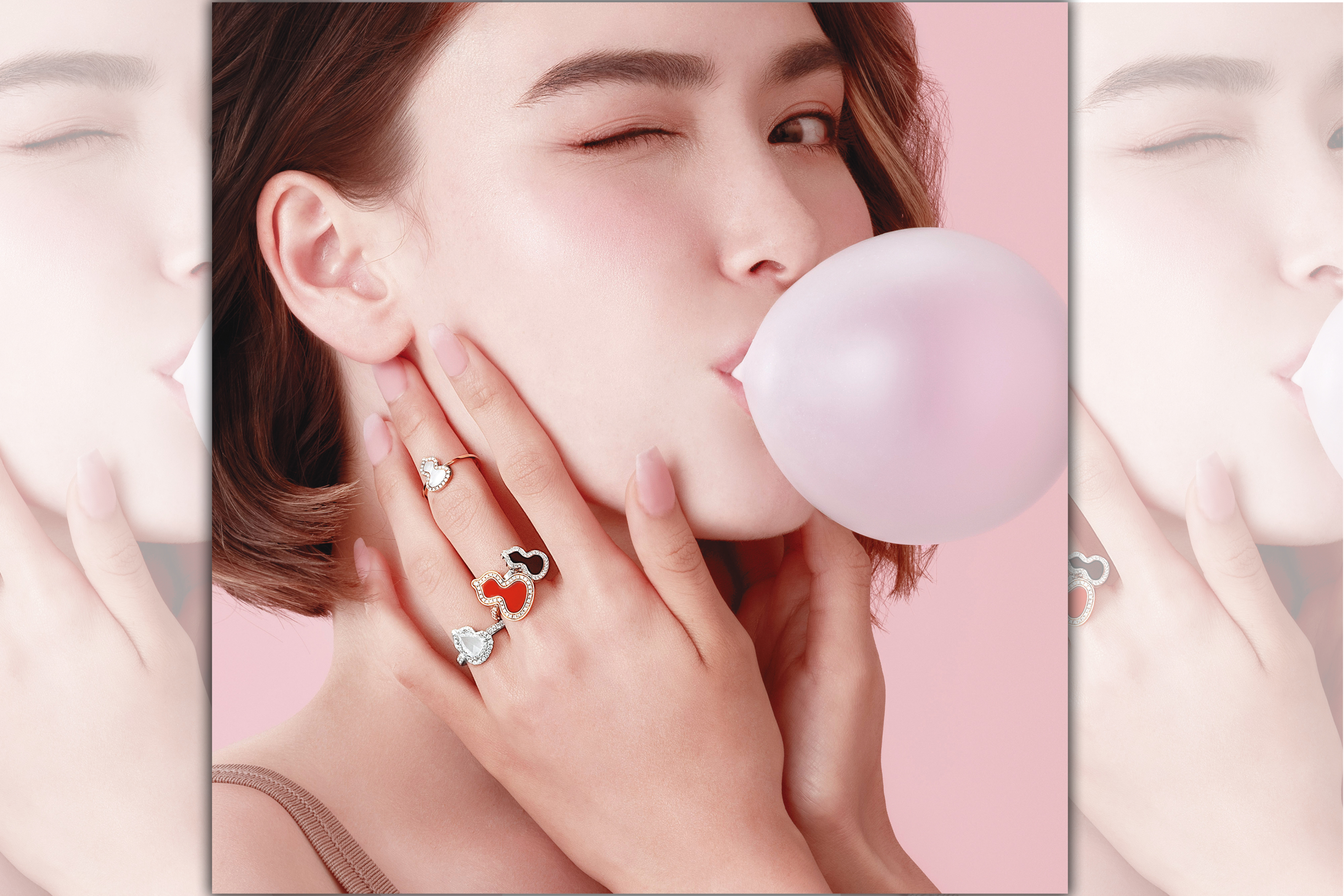 True Colourful Me這個口號，讓Wulu彩色戒指系列仿如幸運符般守護著每位女性。