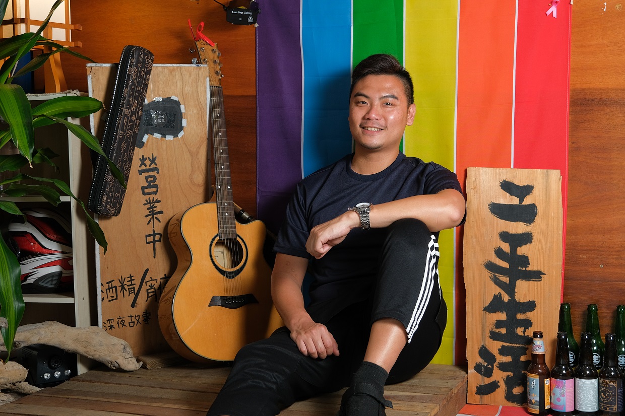 喜歡長濱生活的Echo，返鄉經營「深夜故事。長濱」。