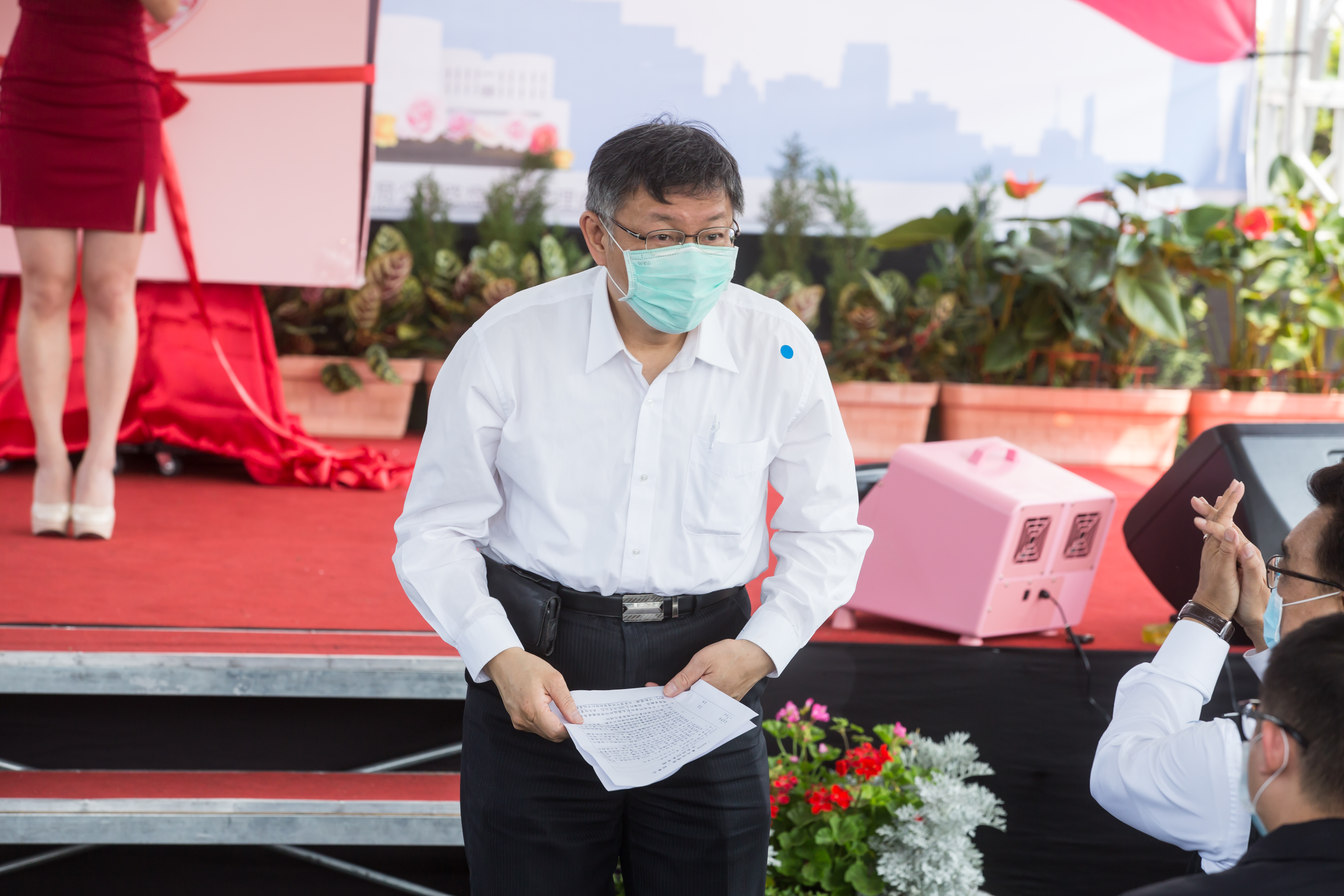 台北市長柯文哲昨呼籲中央檢疫標準應一致，圖為資料照。