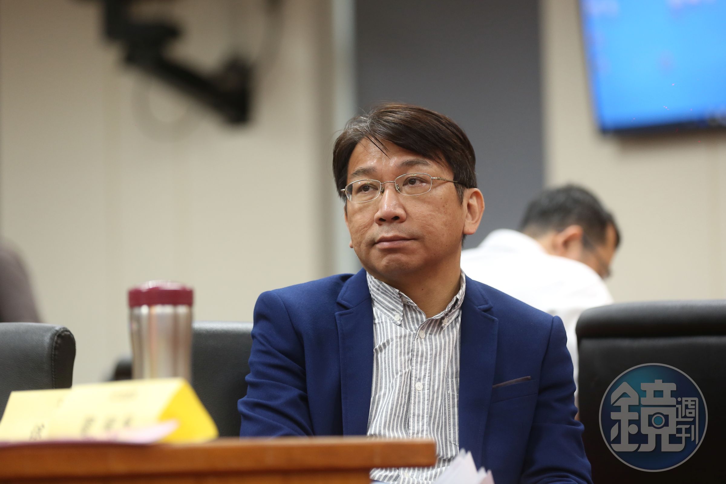 時代力量黨主席徐永明證時已經與妻子離婚。
