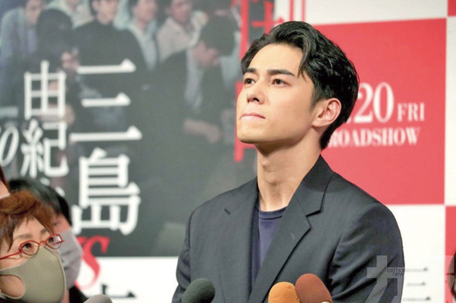 東出昌大在謝罪記者會上拒絕回答愛老婆還是愛小三。（網路圖片）