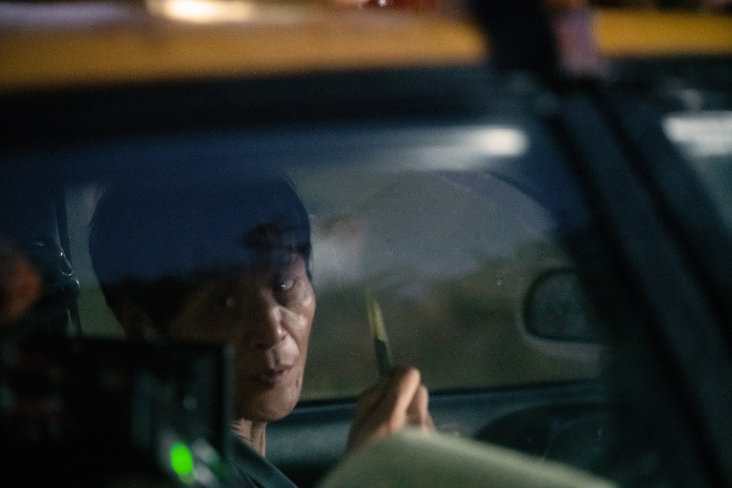 喜翔在《76号恐怖書店-計程車》劇中演出讓陳庭妮感到心疼。(七十六号原子提供)