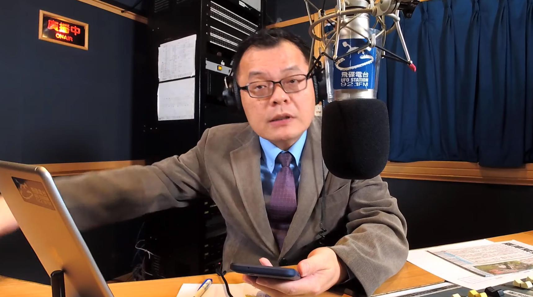 陳揮文呼籲有心從政的年輕人加入民進黨,若在國民黨的出路會很有限。(翻攝自YouTube頻道)