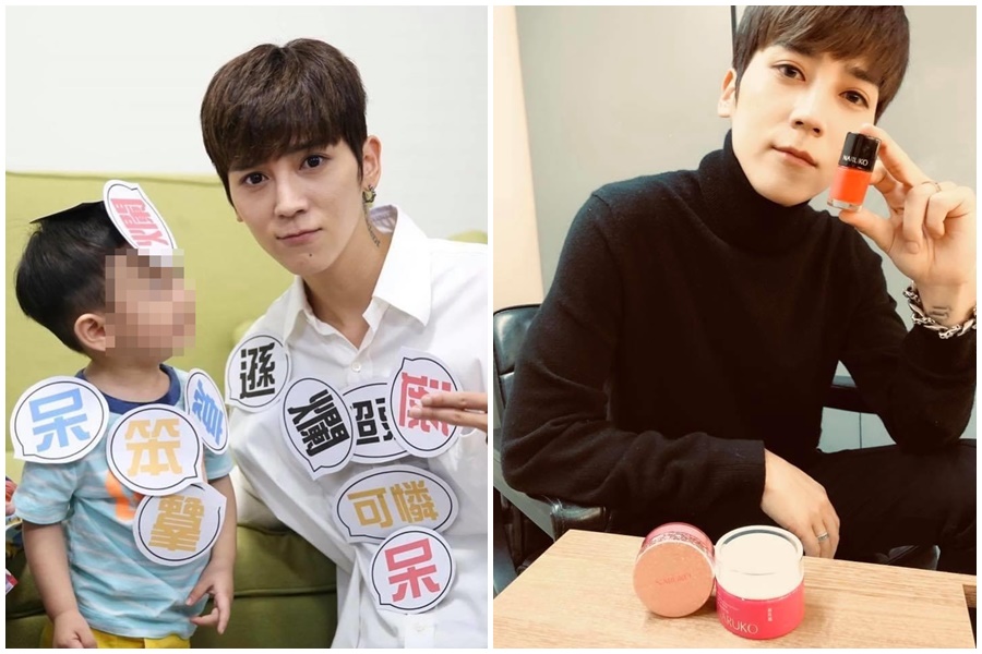 西洋情人節才公布結婚喜訊的畢書盡，時隔不到1個月又自曝將成人父。（翻攝自畢書盡臉書）