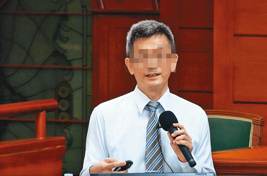 曾姓法官擔任法官已逾20年，表現優異。圖為曾姓法官應理律法律事務所之邀演講。（翻攝理律事務所）