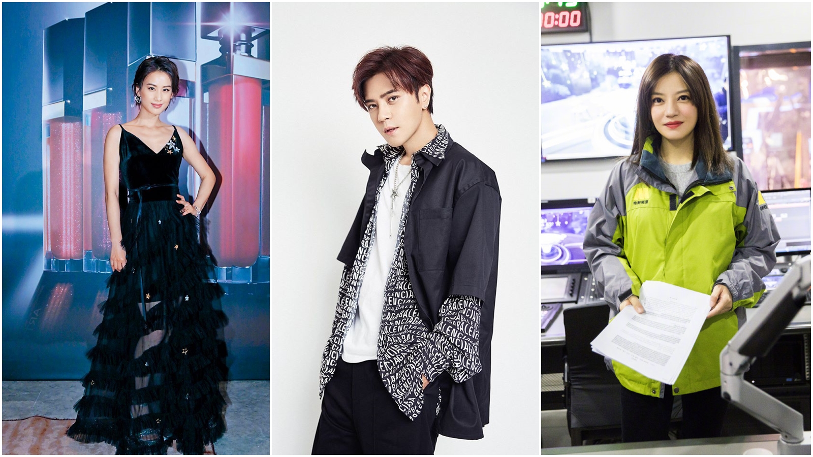 不只徐懷鈺鬧出合約糾紛，黃聖依（左起）、羅志祥、趙薇等人也傳出與「伯樂」有心結。（合成圖，翻攝自臉書、微博）