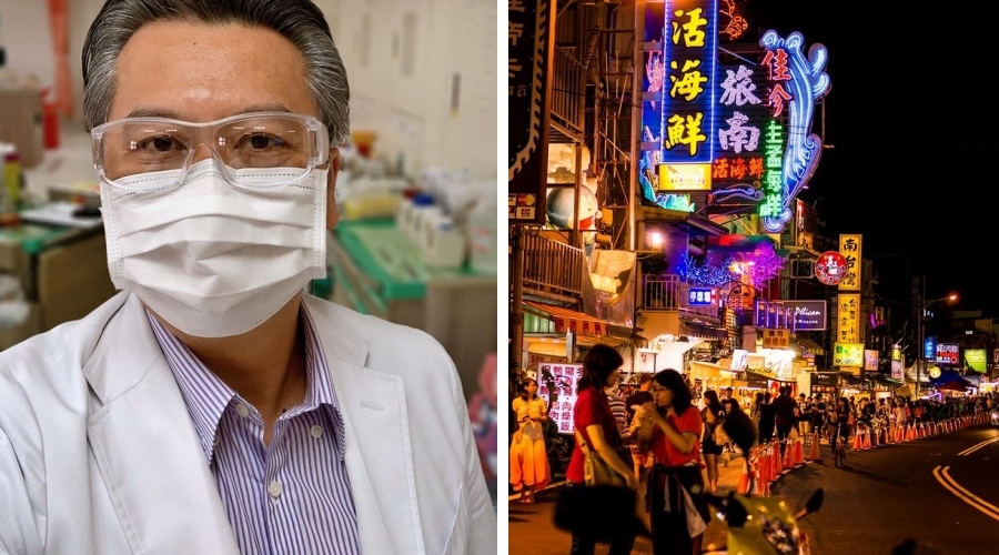 醫師陳志金在粉絲團貼文，指出疫情是否受到衝擊的揭曉時間點。（翻攝自「Icu醫生陳志金」粉絲團、維基百科）