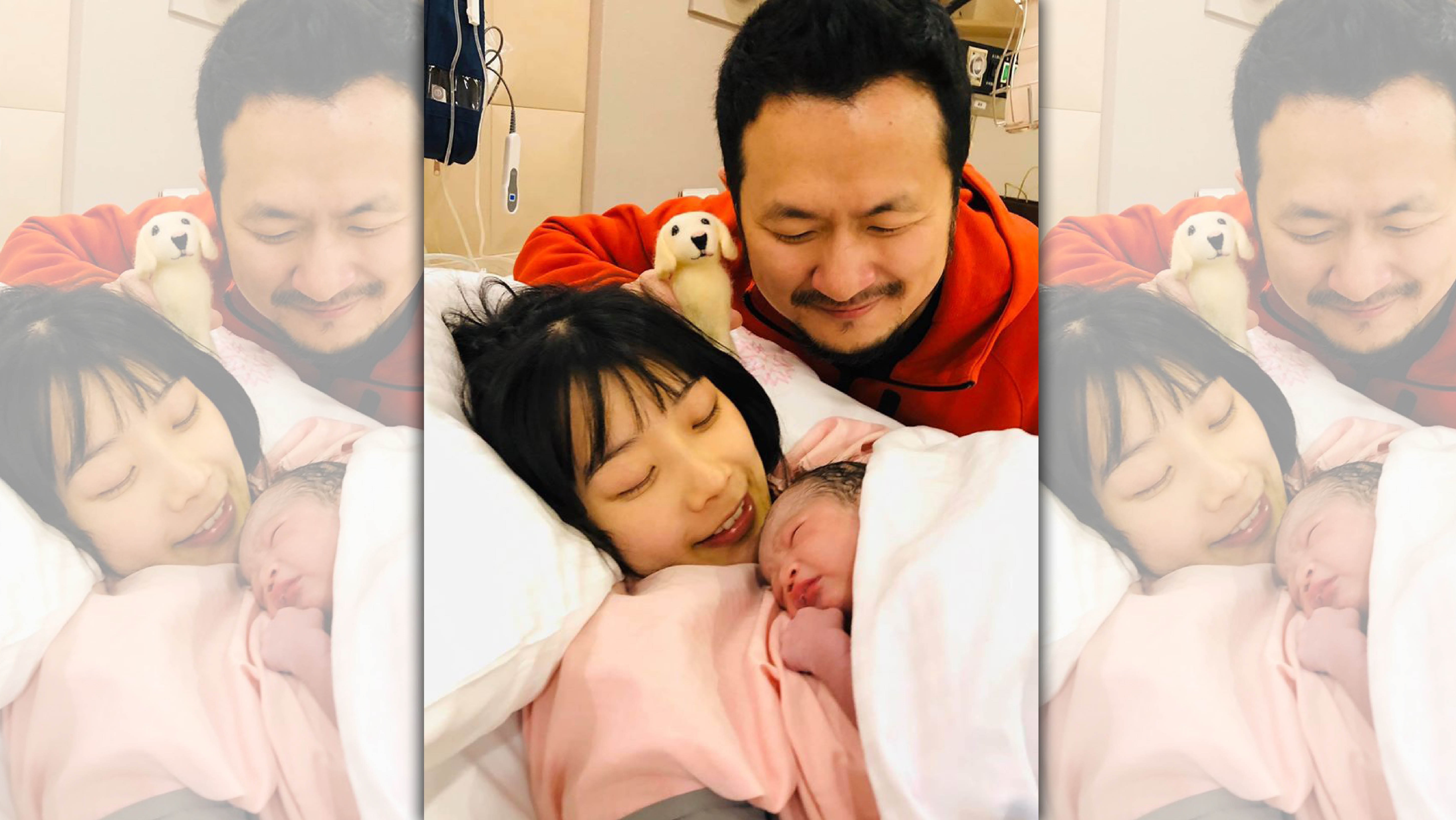 作家九把刀6日在臉書報喜，女兒魯拉拉出世。（九把刀臉書）