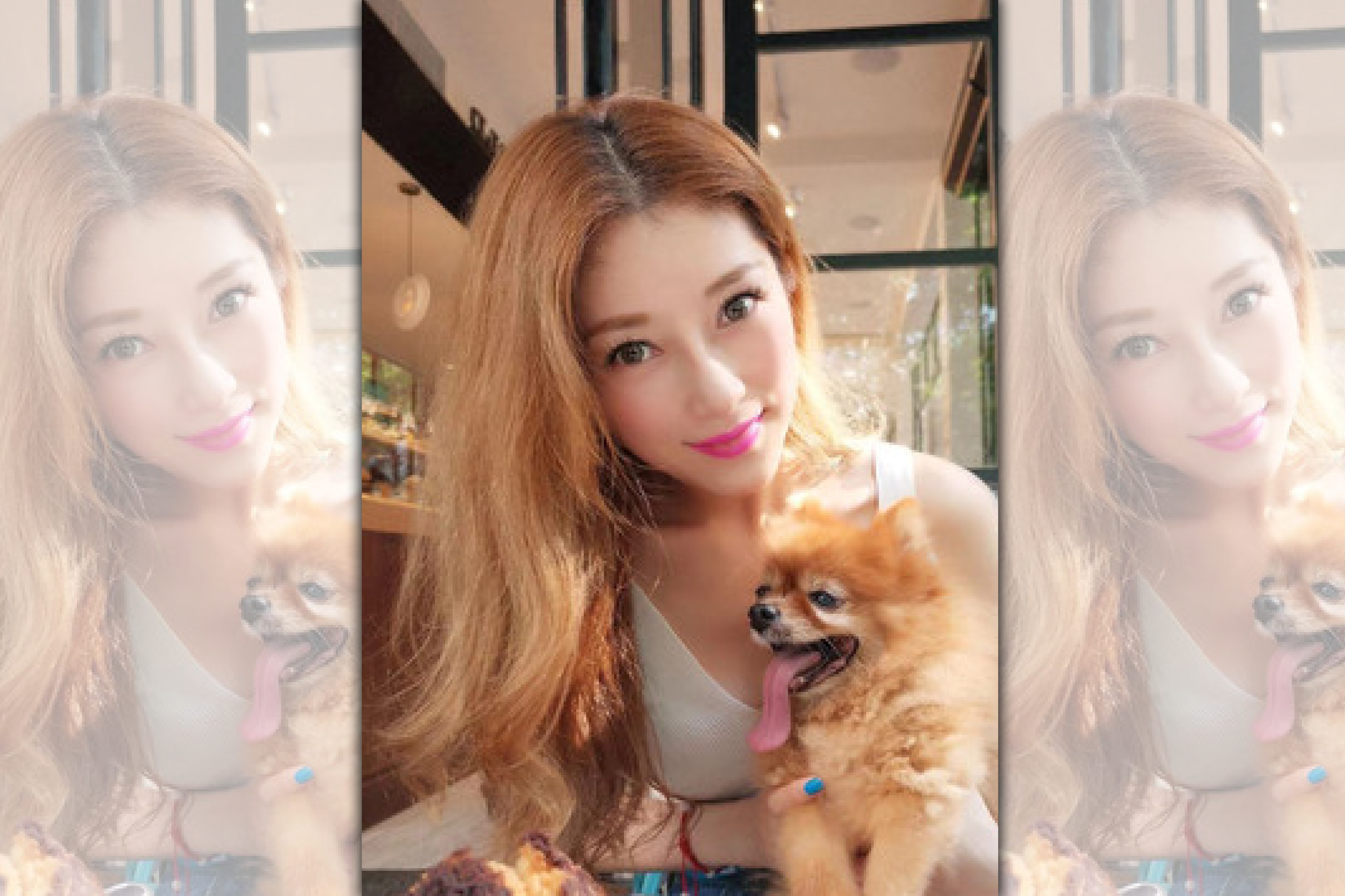 李婭莎目前全心照顧16歲的愛犬哈寶。（滾石提供）