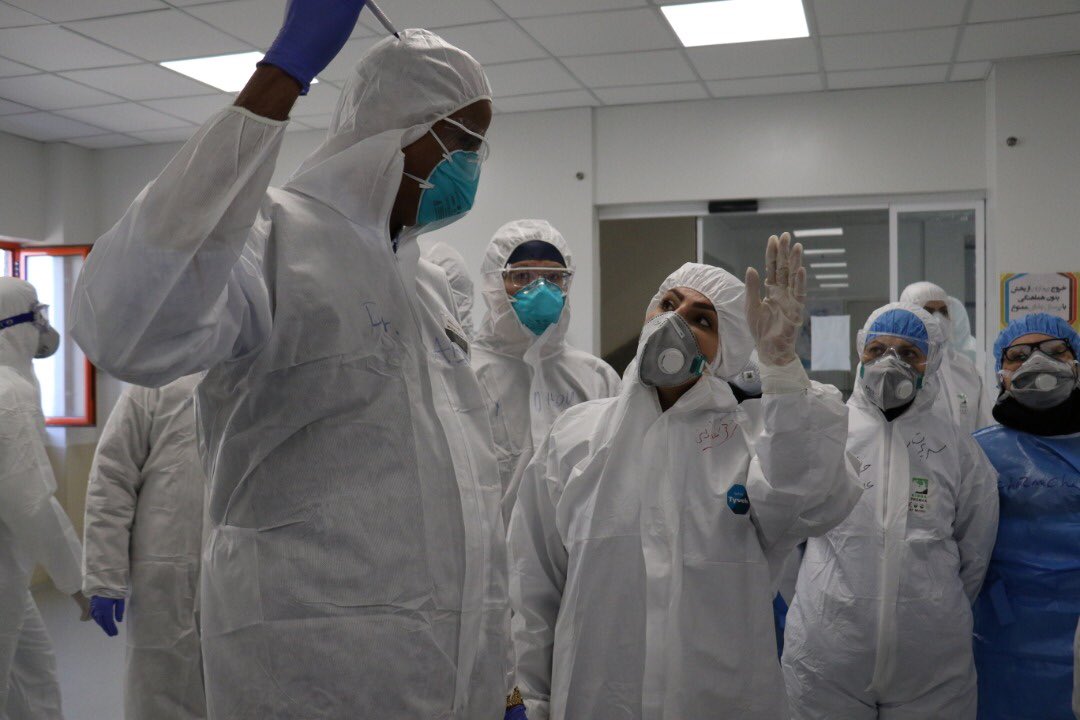 伊朗衛生部發言人賈漢普爾指責中國誤導他國對疫情的防控，不過卻否認武漢肺炎是流行病。（翻攝自WHO EMRO 推特）