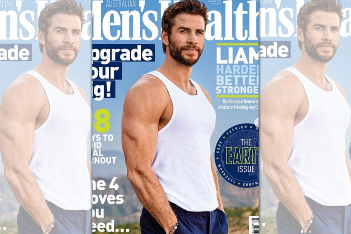連恩漢斯沃登上澳洲版《Men’s Health》封面，談到運動有助於他走出離婚後的陰影。（翻攝自Liam Hemsworth官方Instagram）